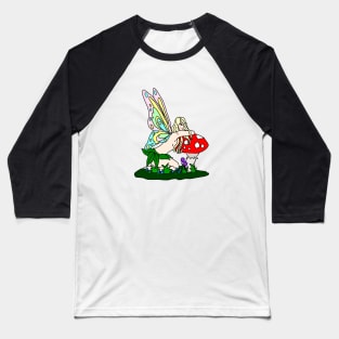 Faerie Girl Baseball T-Shirt